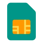 Sim Card SVG Icon